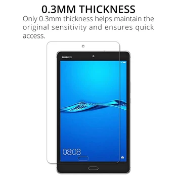 Grūdintas Stiklas Ekrano apsaugos Huawei Mediapad M3 Lite 8 8 colių M3 Lite 10 10.1 colių Tablet Apsauginės Plėvelės Stiklo