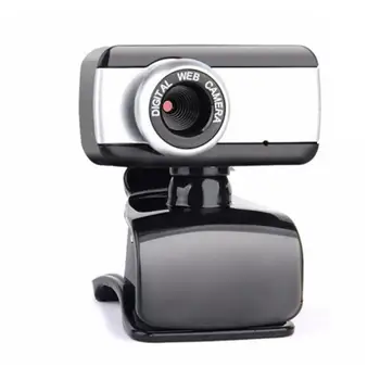 HD USB Web Kamera su Built-in HD Kameros Mikrofonas Lanksčiu Pasukti Už 