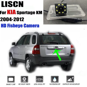 HD atbulinės eigos kamera Skirta KIA Sportage KM 2004 m. 2005 m. 2006 m. 2007 m. 2008 m. 2009 m. 2010 m. 2012 m. naktį Visioin /Galinė kamera/Licencijos veidrodinis fotoaparatas