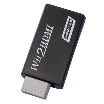 HDMI Konverteris HD Išvesties Automatinis Jungiklis Rezoliucija WII2HDMI