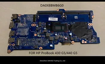 HP ProBook 430 440 G5 Nešiojamojo KOMPIUTERIO L01036-001 L01036-601 DA0X8BMB6F0 nešiojamas plokštė I3-6006U pilnai Išbandyti