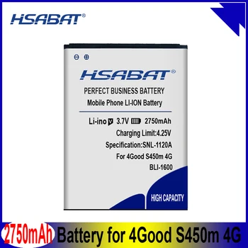 HSABAT BLI-1600 2750mAh Baterija 4Good S450m 4G Baterijos
