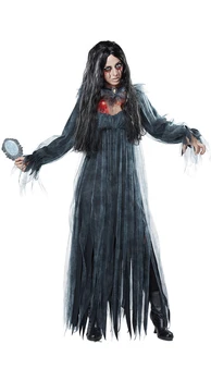 Helovinas Seksualus Ragana, Vampyras Kostiumai Suaugusių Moterų Karalienė Karnavalas Šalies Cosplay Fancy Dress Dvasios Nuotaka Moterims