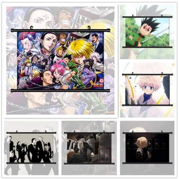 Hunter x Hunter Kurapika Gon Freecss Killua Zoldyck Anime, Manga HD Spausdinti Sienos Plakatas Pažymėkite