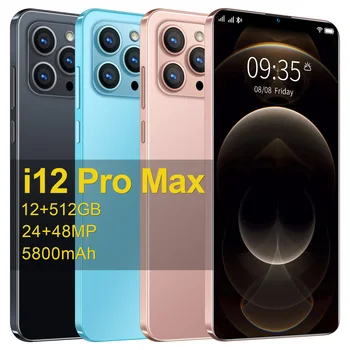 I12 Pro Max 6.7 colių Smartfon, Deka Core 512G Dual Kortelės Dvejopo 