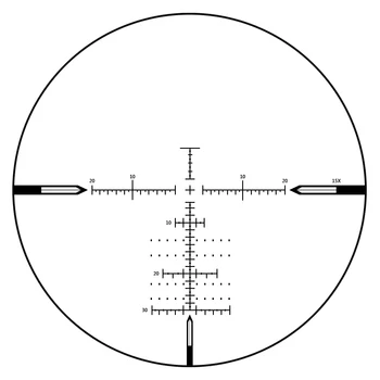 Ilgo Nuotolio Riflescopes WESTHUNER WT-3 L-15X50SF Medžioklės taikymo Sritis Optika, Platus Laukas