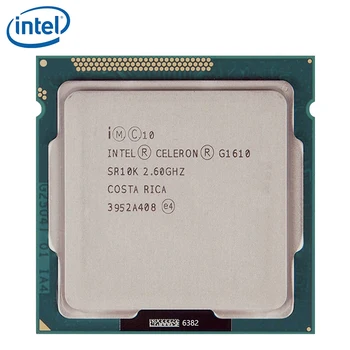 Intel Celeron Procesorius G1610 2M Cache, 2.6 GHz, Dual-Core CPU LGA 1155 veikia 55W PC Kompiuterio Desktop CPU