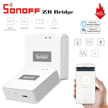 Itead SONOFF ZBBridge Smart Zigbee Tiltas Nuotoliniu būdu kontroliuoti ZigBee ir Wifi Namų Smart Switch 