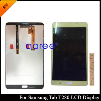 Išbandyta 7.0' LCD ekrana Samsung Tab SM-T280 SM-T285 LCD samsung T285 T280 ekranas jutiklinis LCD Ekranas assemly