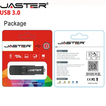 JASTER OTG USB 3.0 Mobilusis telefonas, kompiuteris, android karšto mados Spalvotų sukimosi OTG 4GB/8GB/16GB/32GB/64GB memory stick