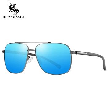 JIFANPAUL Prekės ženklo Saulės akiniai Danga Objektyvas Vairavimo Akiniai Vyrams/Wome Vyrų Derliaus Aliuminio Poliarizuoti Akiniai nuo saulės Classic