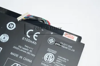 JIGU 7.5 V 47WH Originalus Laptopo Baterijos 21CP4/63/114-2 AP13F3N ACER Dėl Aspire S7-392 S7-393