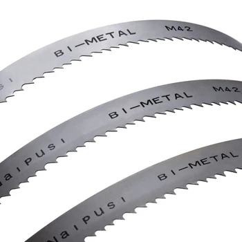 Juostinių Pjūklų Blad (Ilgis Individualų) 2908-3810mmx 27mm x 0,9 mm Bi-metalo BandSaw Blade Pjovimo Metalo 1