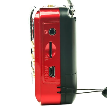 K11 mini Nešiojamasis radijo Daugiafunkcinis Įkrovimo Skaitmeninis FM USB TF MP3 Grotuvo Garsiakalbių Prietaisai