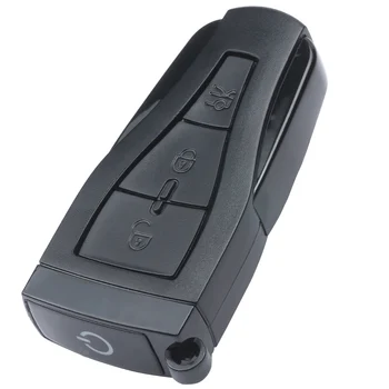KEYECU Pakeitimo Smart Nuotolinio Automobilio Raktas su Lukštais Atveju Fob Korpuso Dangtelis 3 Mygtuką MG6
