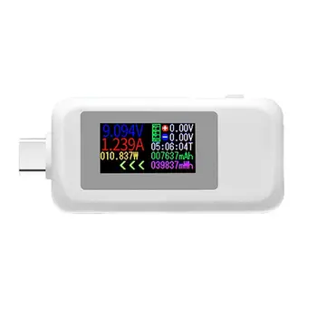 KWS-1902C Tipas-C Spalvotas Ekranas USB Testeris Srovė Stebėti Energijos Skaitiklis 875F