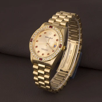 Kalnų krištolas Viršuje Prabangos Prekės ženklo Moterims Žiūrėti Kvarco Aukso 3Bar Vandeniui Lady Riešo Žiūrėti Moterų Diamond Apyrankės Laikrodis montre femme