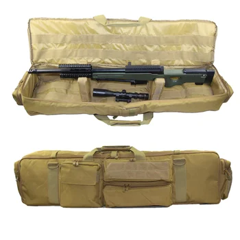 Karinės Dvigubai Šautuvas, Pistoletas Bag Kuprinė Atveju M249 M16 M4 AR15 G36 Airsoft Karabinas Krepšys Byla dėl medžioklės