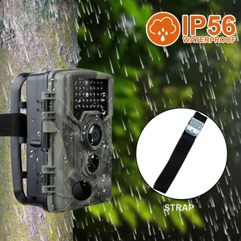 Karšto 20MP 1080P HD Kamera Gyvūnijos Infraraudonųjų spindulių Medžioklės HC800A Gyvūnijos Belaidės Stebėjimo Stebėjimo kamerų