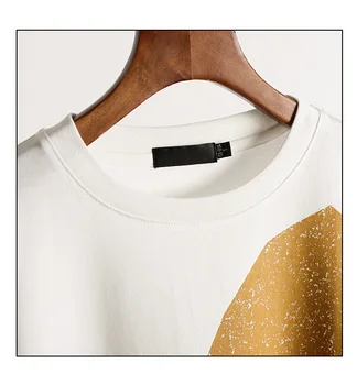 Kawaii trumpomis Rankovėmis T-shirt Moterims, Atsitiktinis Geometrinis Viršūnes Moterų Tee Vasaros Moterų marškinėliai Topai L0409
