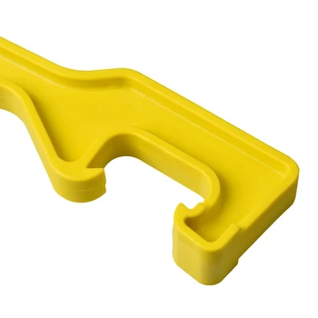 Kibiras Dangtelis, Raktas-Nuleisti/Pakelti Dangteliai ant 5 Litrų Plastikinius Kibirus ir Mažosios Kibirų-Geltona-patvaraus Plastiko Peilis Įrankis