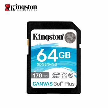 Kingston 128 gb SD Kortelė 32GB 64GB flash atminties kortelė 256 gb Class10 uhs-i U3 4K 512 gb cartao de memoria už fotoaparatus, drones