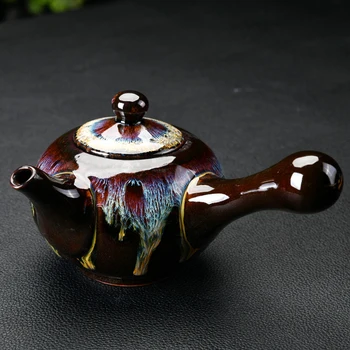 Kinijos Kung Fu Kelionės Arbatos Rinkinys Keramikos Glazūra Arbatinukas Teacup Gaiwan Porceliano Teaset Virduliai Teaware Rinkiniai Drinkware Arbatos Ceremonija