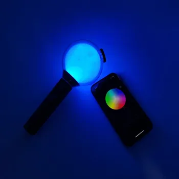 Korėjos Lightstick LED Light Stick Žaislai Koncertas Kaitinimo Lempos Šviesos Flash Žaislas Šalies Paramos Žėrintis Lempos Naktį Šviesos Gerbėjai