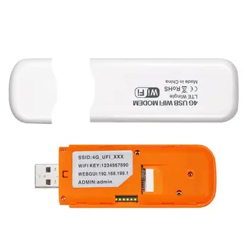 KuWfi 4G Modemą Atrakinta 4G LTE USB Dongle 100Mbps FDD/TDD/WCDMA Belaidžio Maršrutizatoriaus USB 2.0 Automobilių Wifi Maršrutizatoriai Vidinė Antena 2dbi
