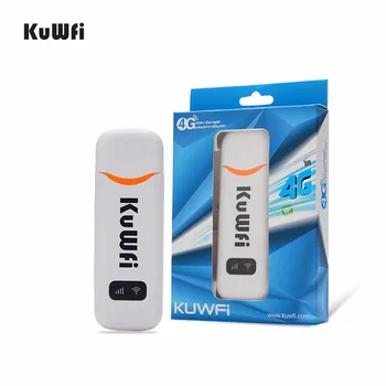 KuWfi 4G Modemą Atrakinta 4G LTE USB Dongle 100Mbps FDD/TDD/WCDMA Belaidžio Maršrutizatoriaus USB 2.0 Automobilių Wifi Maršrutizatoriai Vidinė Antena 2dbi