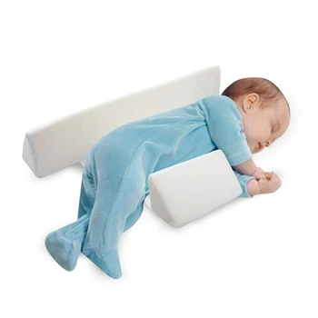 Kūdikių Pusėje Miegoti Pagalvę Parama Pleišto Reguliuojamas Naujagimiui Anti-Roll Pagalvėlės Kūdikio Pagalvės Miegui
