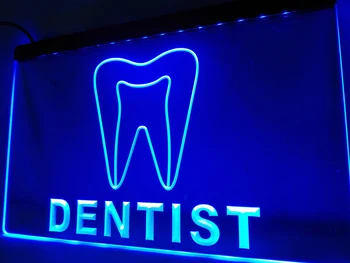 LB825 - Odontologą, Dantų Ligoninių Ekranas LED Neon Light Pasirašyti namų dekoro amatai