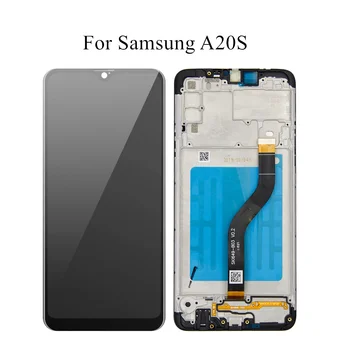LCD Samsung Galaxy A10 A10S A20 A20S A20E LCD Ekranas Ekrano Pakeitimas skaitmeninis keitiklis komplektuojami Su Rėmo a10 a10S a20 a20S