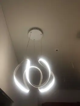 LED Sieniniai šviestuvai, Lempos Kambarį Žibintai Šiuolaikinės Paprasta Naujausias Banga Dizaino 38W Puikių Akrilo Namų Patalpų Apšvietimas