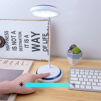 LED Stalo Lempa, Sulankstomas Pritemdomi Touch Stalo Lempa USB Powered Lentelė Akių-Rūpestinga Skaityti Šviesos Naktį lengvos Tamsos Nešiojamų Lempos