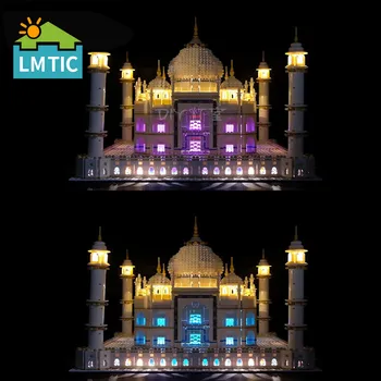 LED Šviesos Komplektas Suderinama 10189 10256 Taj Mahal, Statyba Blokai, Plytos, Žaislų, Dovanų, Žaislų, Apšvietimo Reikmenys Vaikams