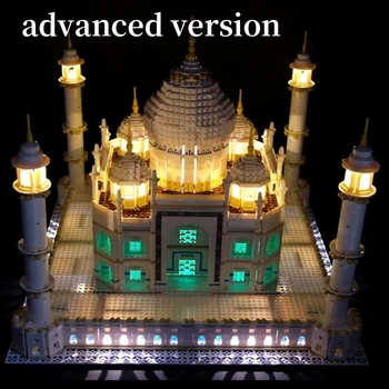 LED Šviesos Komplektas Suderinama 10189 10256 Taj Mahal, Statyba Blokai, Plytos, Žaislų, Dovanų, Žaislų, Apšvietimo Reikmenys Vaikams