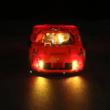 LED Šviesos Rinkinys lego 76895 Greitis Čempionų F8 Tributo (tik šviesos rinkinio komplekte)