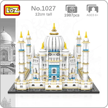 LOZ 1027 Pasaulyje Garsaus Architektūros Indija Taj Mahal Palace 3D Modelį 