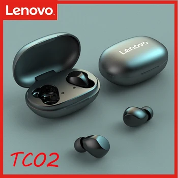 Lenovo TC02 TWS EarphoneTrue Belaidžio 