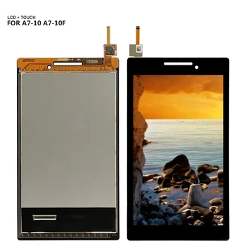 Lenovo Tab 2 A7-20 A7-20F A7-10 A7-10F LCD ekranas jutiklinis ekranas skaitmeninis keitiklis Stiklo surinkimo +Įrankiai