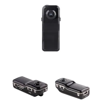 MD80 Mini Kamera HD Judesio Aptikimo Automobilių DV DVR Vaizdo įrašymo Apsaugos vaizdo kameras Vienu spustelėjimu Įrašymas