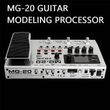 MG20 gitara modeliavimo procesorių, daugiau nei 60 modelių, drum machine looper built-in imtuvas expression pedalas elektrinė gitara poveikis