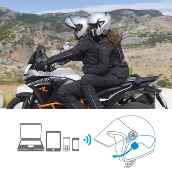 MH03 Motociklo Šalmas Motociklų laisvų Rankų įranga laisvų Rankų Ausinės Muzikos GPS