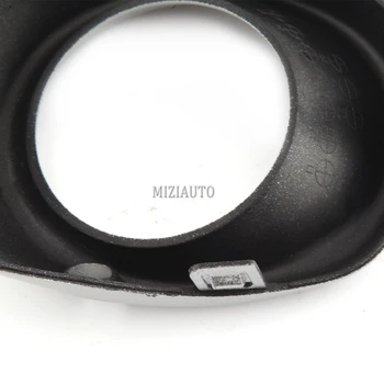 MIZIAUTO Priekinio Rūko žibinto Dangtelis Mitsubishi Outlander 2013-m. 6400F059 6400F060 Lempos DANGTELIS juodas sidabro spalvos priekinių žibintų Rėmas