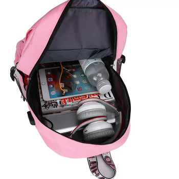 Mada, sporto ir laisvalaikio pečių maišą vidurinės mokyklos studentas maišelį usb baterija didelės talpos, anti-praslydimo kuprinė gali pritaikyti
