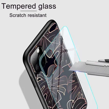 Mados Mandala Funda Atveju Iphone 12 Pro Case for Iphone 12 11 XR Pro XS MAX X 7 8 6 6S Plus SE 2020 Grūdintas Stiklas Atveju