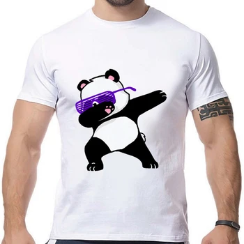Mados Tepdami Šokių Juokingi Marškinėliai, DAB Vienaragis Katė Zebra Panda Šuo, Triušis Marškinėliai trumpomis Rankovėmis Hip-Hop Viršūnes marškinėlius BMD02 RW