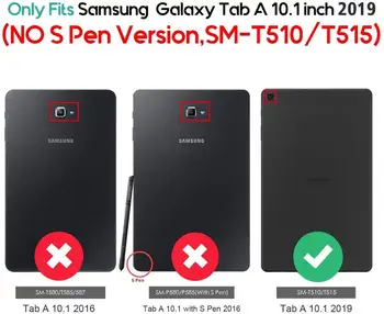 Magnetinio Case for Samsung Galaxy Tab 10.1 2019 SM-T510 SM-T515 