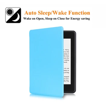 Magnetinio PU SlimShell Visiems-Naujas Amazon Kindle Paperwhite 2018 Atveju su Auto Sleep/Wake UP for Kindle Paperwhite 4 Atveju Funda